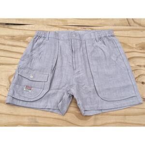 Manresa‎ Shorts Ram Island Oyster City New England Women’s Gray Sz. XXL
